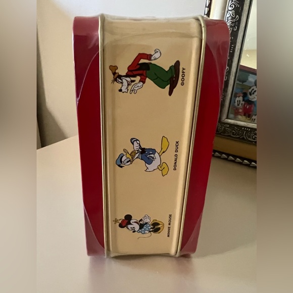 Vintage Mickey Mouse Picnic Metal Lunch Box Disney Collectible 1997 - Picture 5 of 6